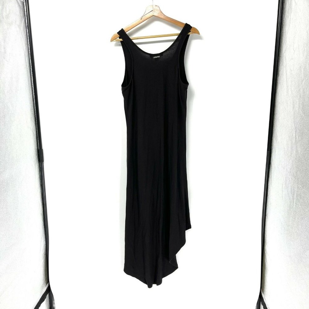 Size Medium Michael Kors Solid Black Relaxed Dress - image 4